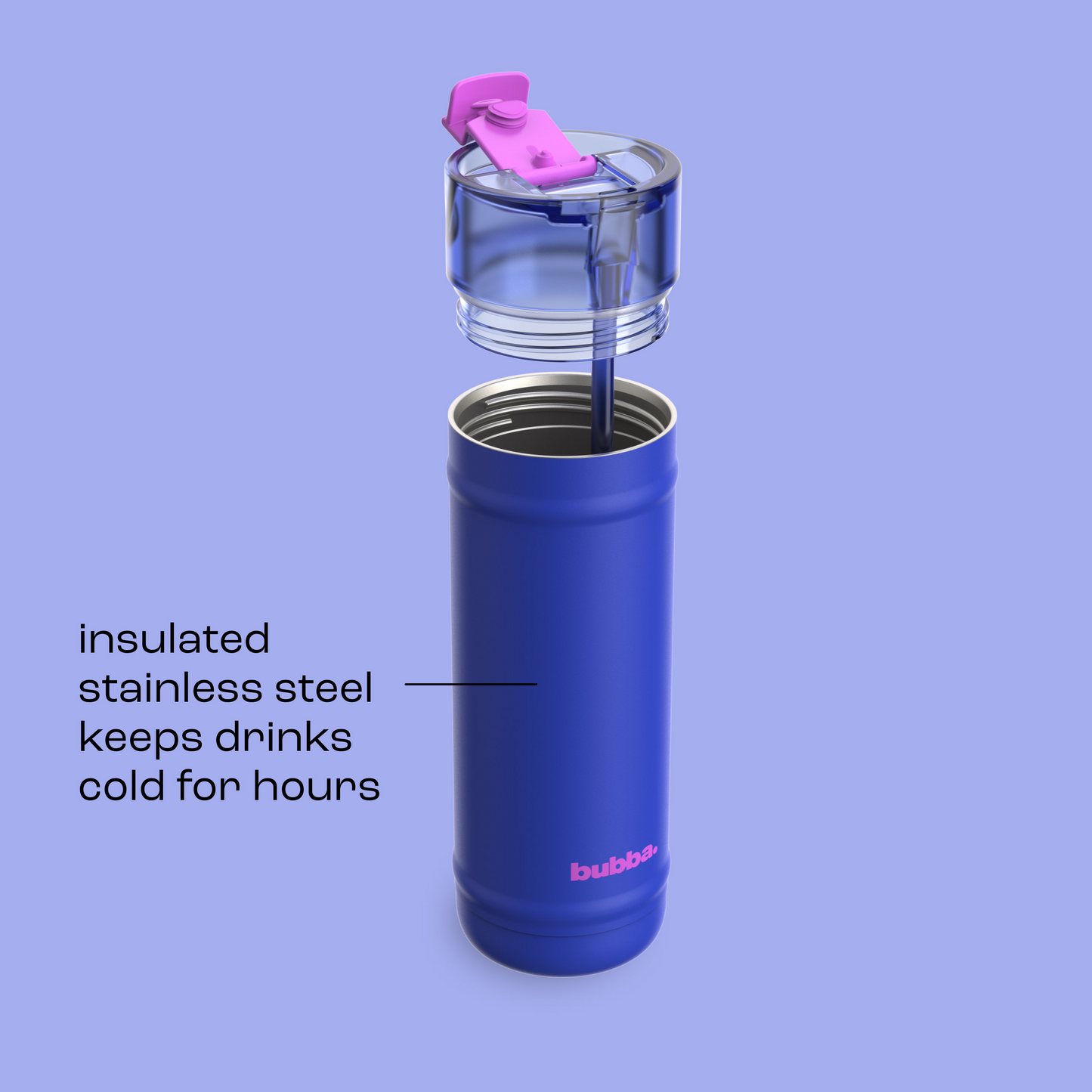 bubba 32 oz DualSip Insulated Stainless Steel Water Bottle - Ocean Energy - US 7835