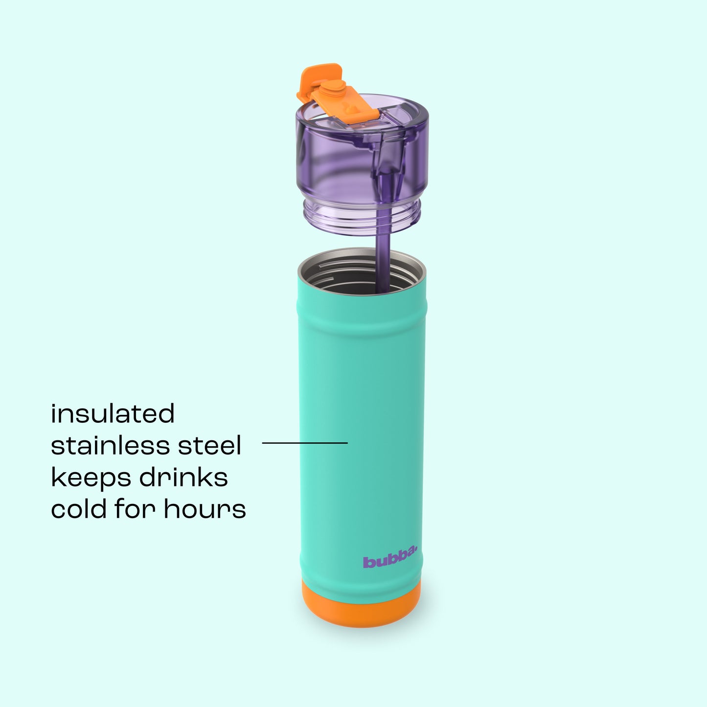 bubba 24 oz DualSip Insulated Stainless Steel Water Bottle -  Field Trip - US 2430