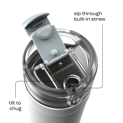 bubba 18 oz DualSip Insulated Stainless Steel Water Bottle - Fresh Kicks - US 5540