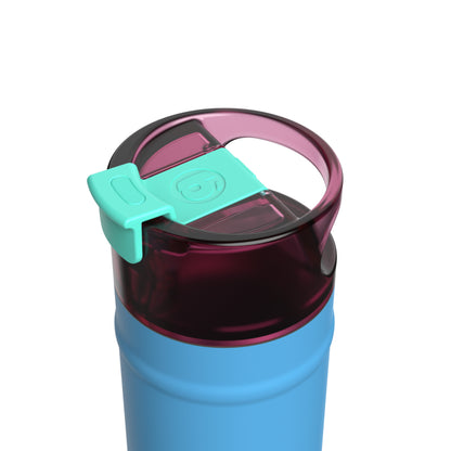 bubba 24 oz DualSip Insulated Stainless Steel Water Bottle - Blue Ribbon - US 8818