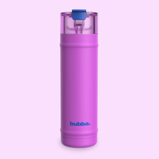 bubba 24 oz DualSip Insulated Stainless Steel Water Bottle - Mood Booster - US 2582