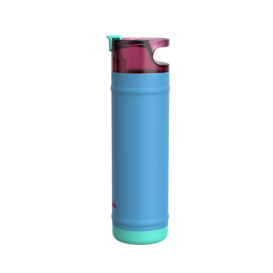 bubba 24 oz DualSip Insulated Stainless Steel Water Bottle - Blue Ribbon - US 8818