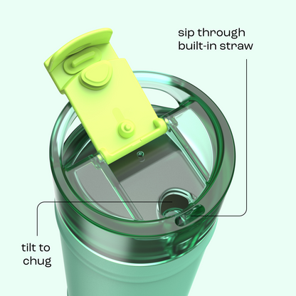 bubba 32 oz DualSip Insulated Stainless Steel Water Bottle - Tropical Eclipse - US 7033