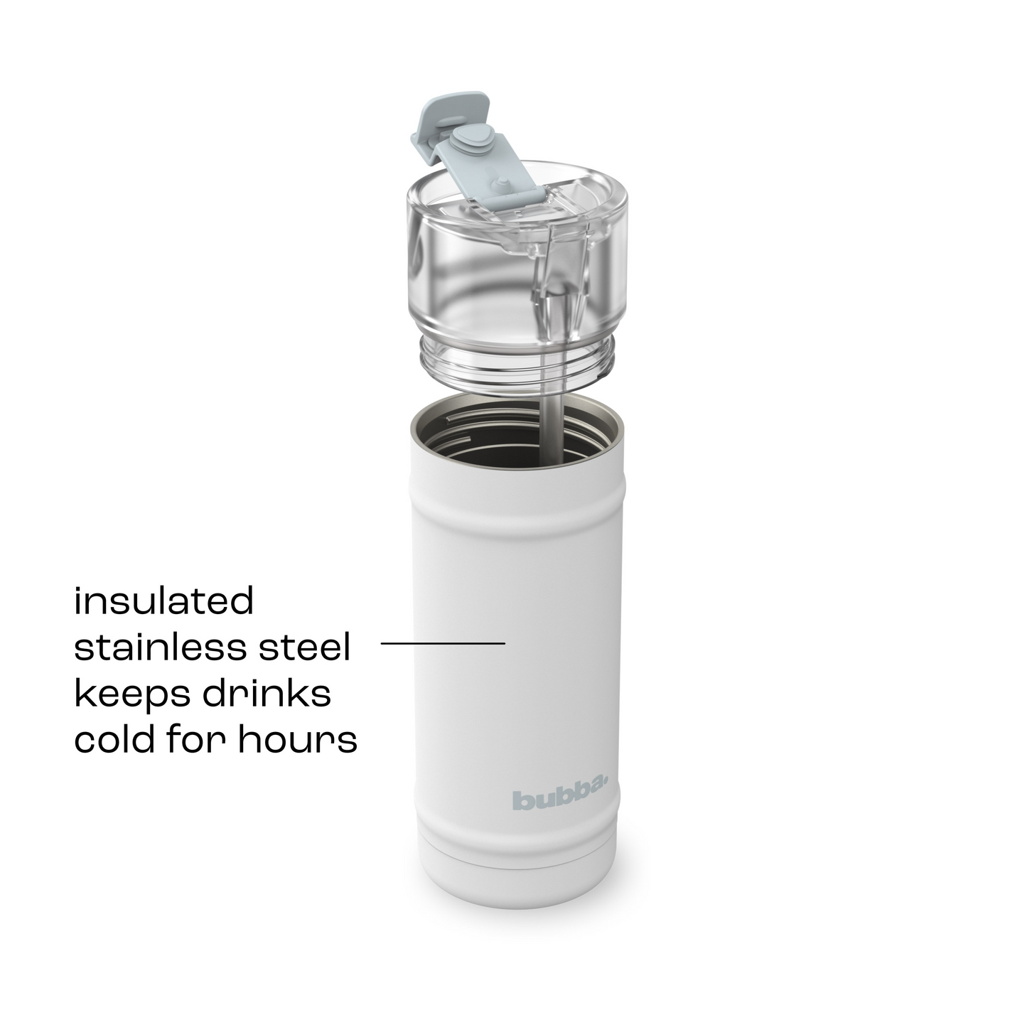 bubba 18 oz DualSip Insulated Stainless Steel Water Bottle - Fresh Kicks - US 5540