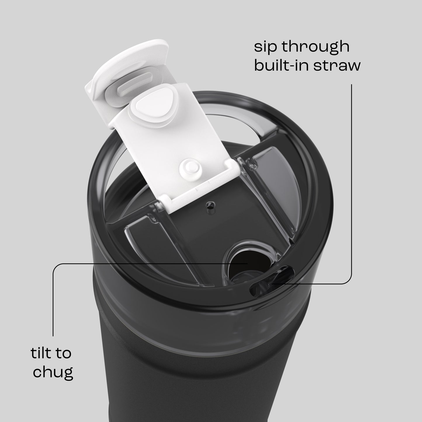 bubba 24 oz DualSip Insulated Stainless Steel Water Bottle - Office Siren - US 1815