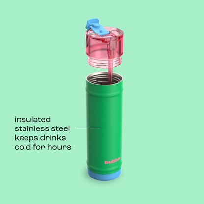bubba 24 oz DualSip Insulated Stainless Steel Water Bottle - Fresh Serve - US 4449
