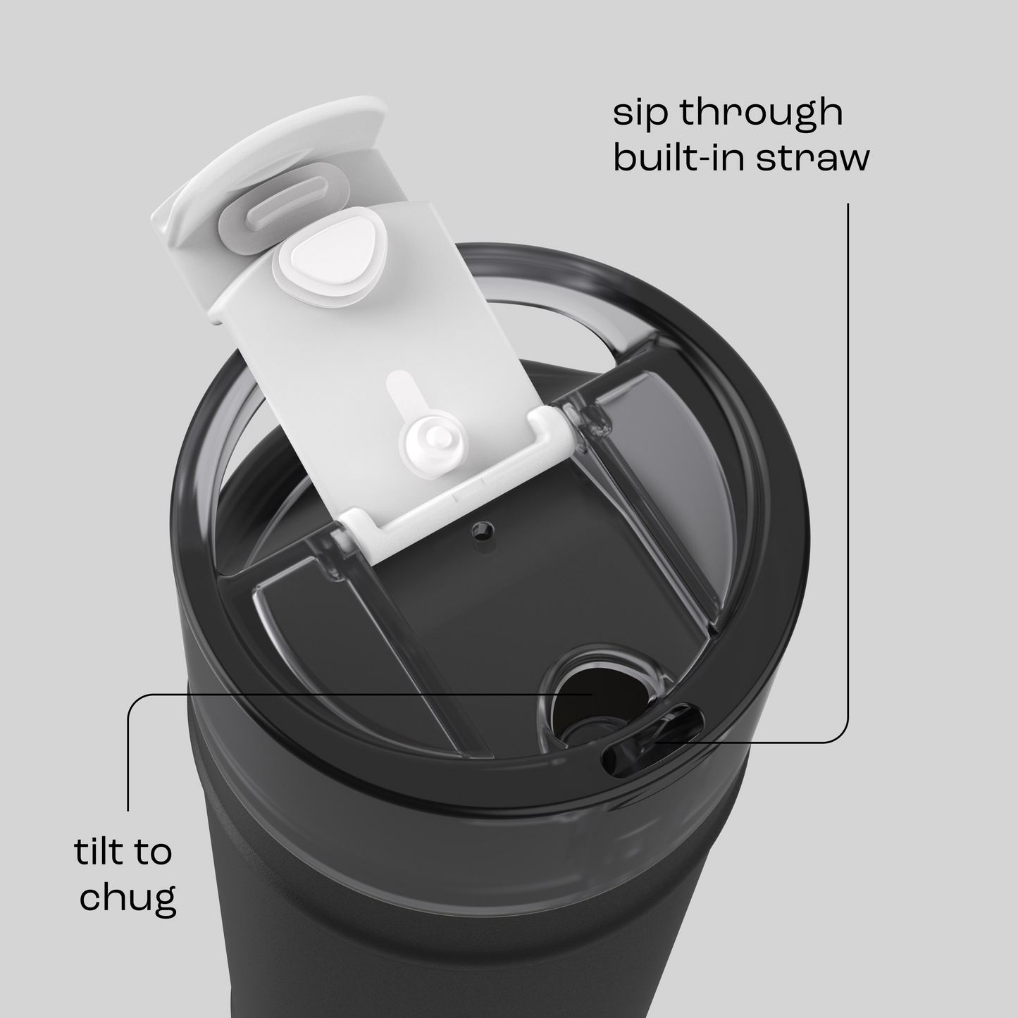 bubba 32 oz DualSip Insulated Stainless Steel Water Bottle - Office Siren - US 7863