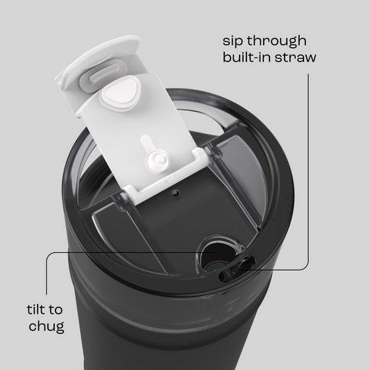 bubba 32 oz DualSip Insulated Stainless Steel Water Bottle - Office Siren - US 7863