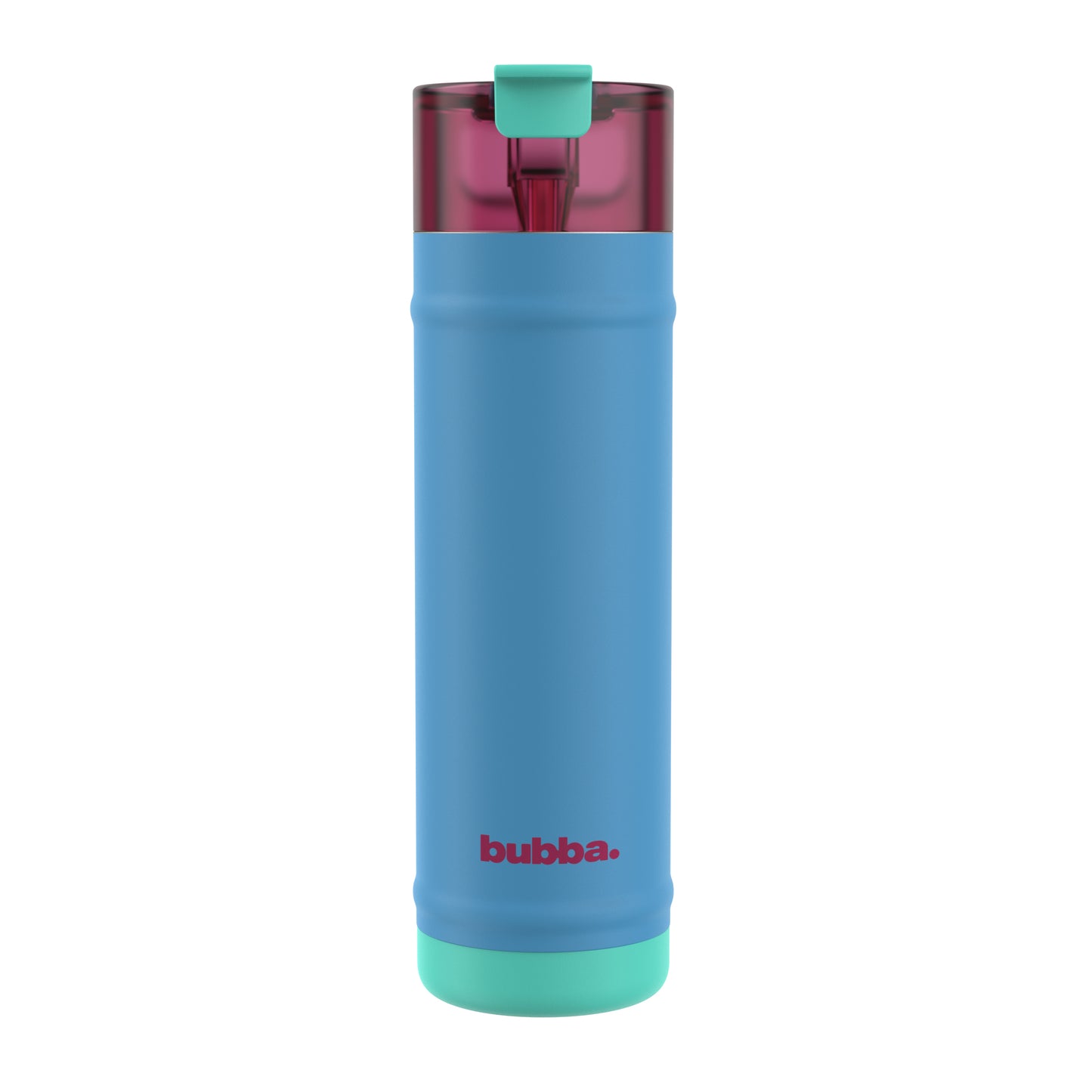 bubba 24 oz DualSip Insulated Stainless Steel Water Bottle - Blue Ribbon - US 8818