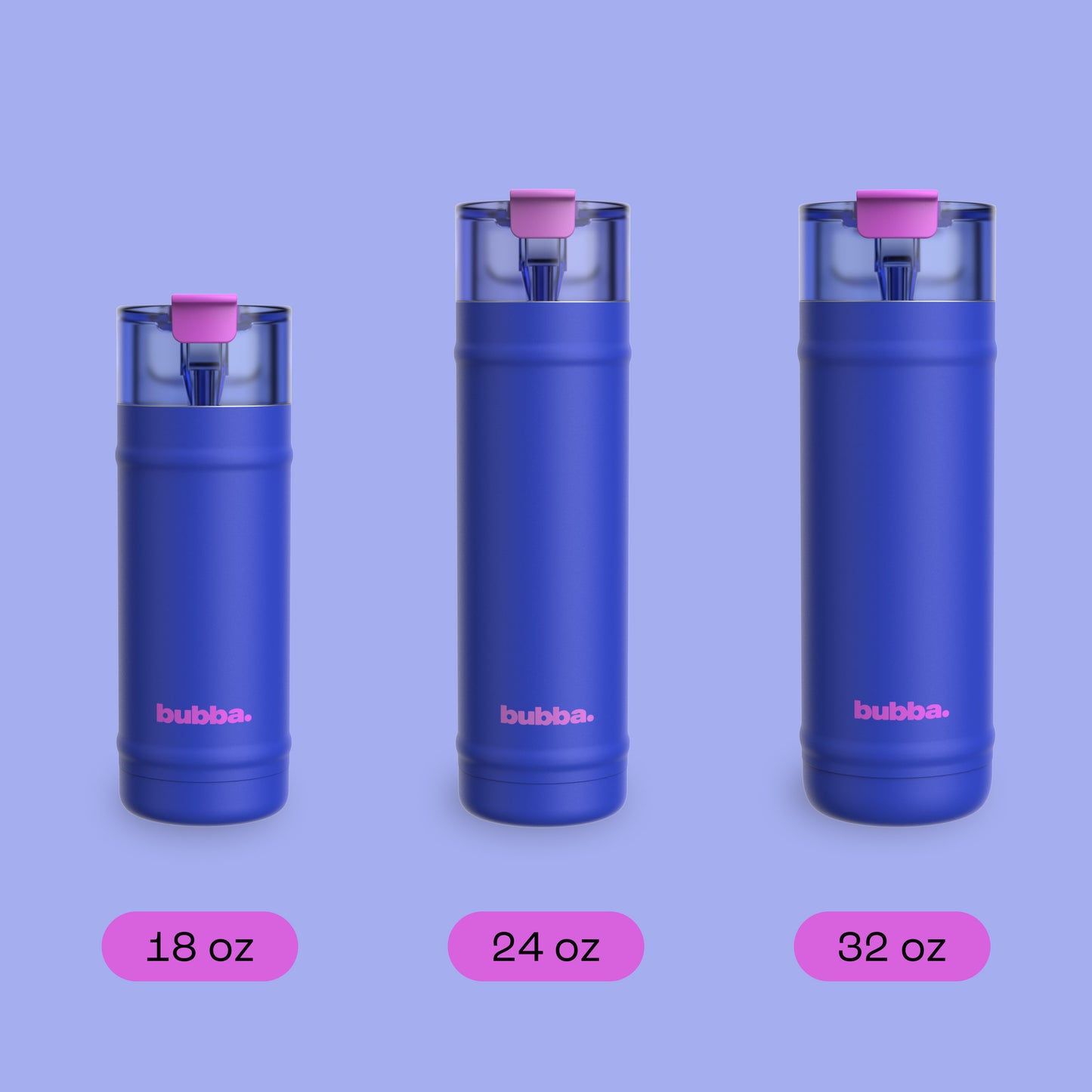 bubba 24 oz DualSip Insulated Stainless Steel Water Bottle - Ocean Energy - US 9837