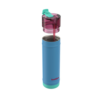bubba 24 oz DualSip Insulated Stainless Steel Water Bottle - Blue Ribbon - US 8818
