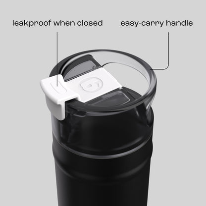 bubba 24 oz DualSip Insulated Stainless Steel Water Bottle - Office Siren - US 1815