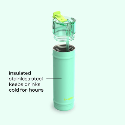 bubba 24 oz DualSip Insulated Stainless Steel Water Bottle - Tropical Eclipse - US 5425
